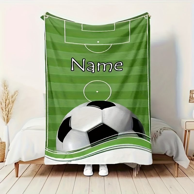 

Customizable Field Flannel Blanket, Personalized , , , All For Sofa, Bed, , , , - 1pc