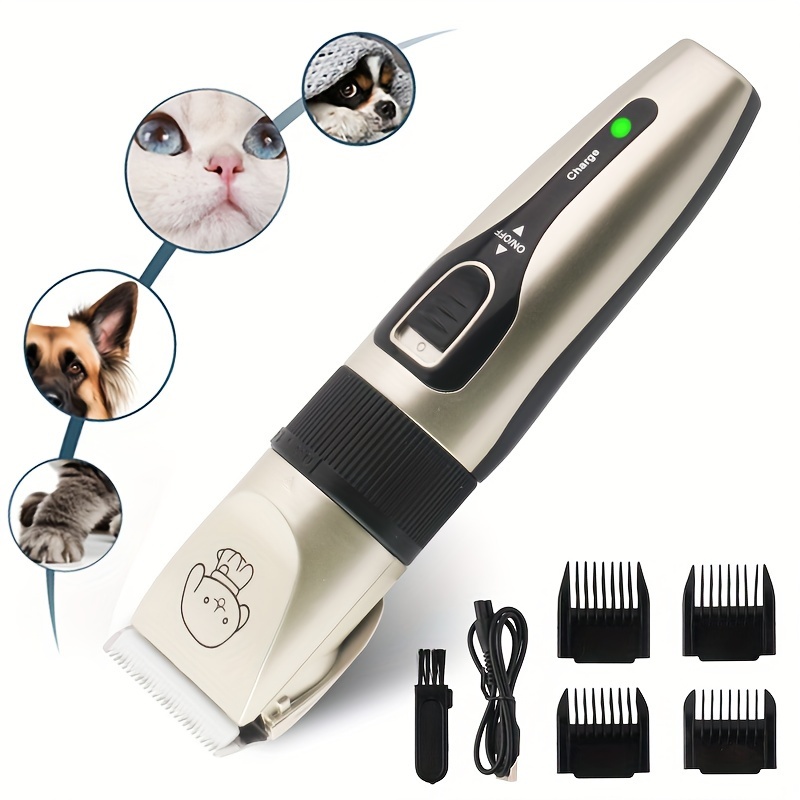 Professional Dog Grooming Kit Quiet Hair Clippers Set Dogs - Temu
