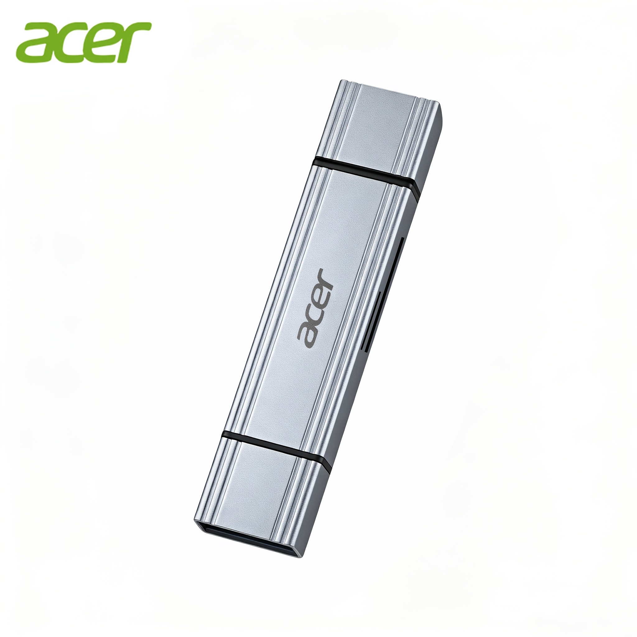 Acer Usb/type-c Docking Station With Sd/tf Card Reader - Usb 3.0 & Usb-c Interface Converter, Compatible For Smartphones, Tablets, Cameras, External Drives - Compact Portable For Home & Travel