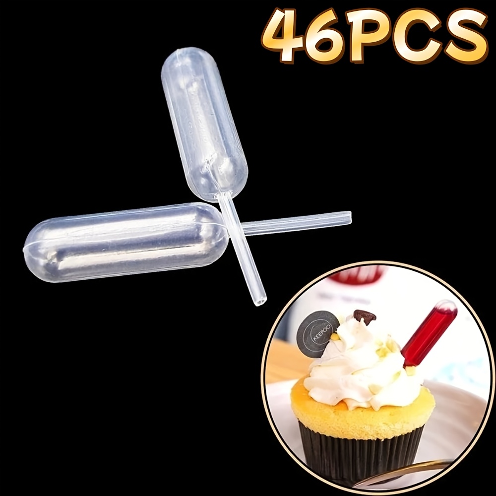 TEMU 46 pièces, Flacons compte-, Petits flacons compte-, Mini flacons compte-, Flacons compte- pour sauce soja, Flacons compte- pour jus, Accessoires