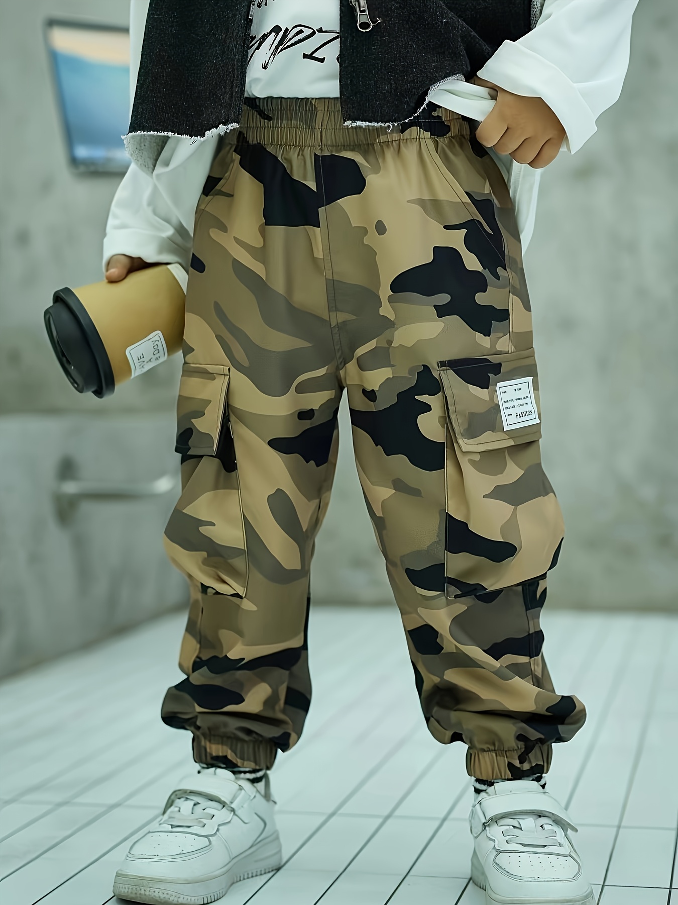 boys fashion pocket overalls autumn clothing - Temu Germany