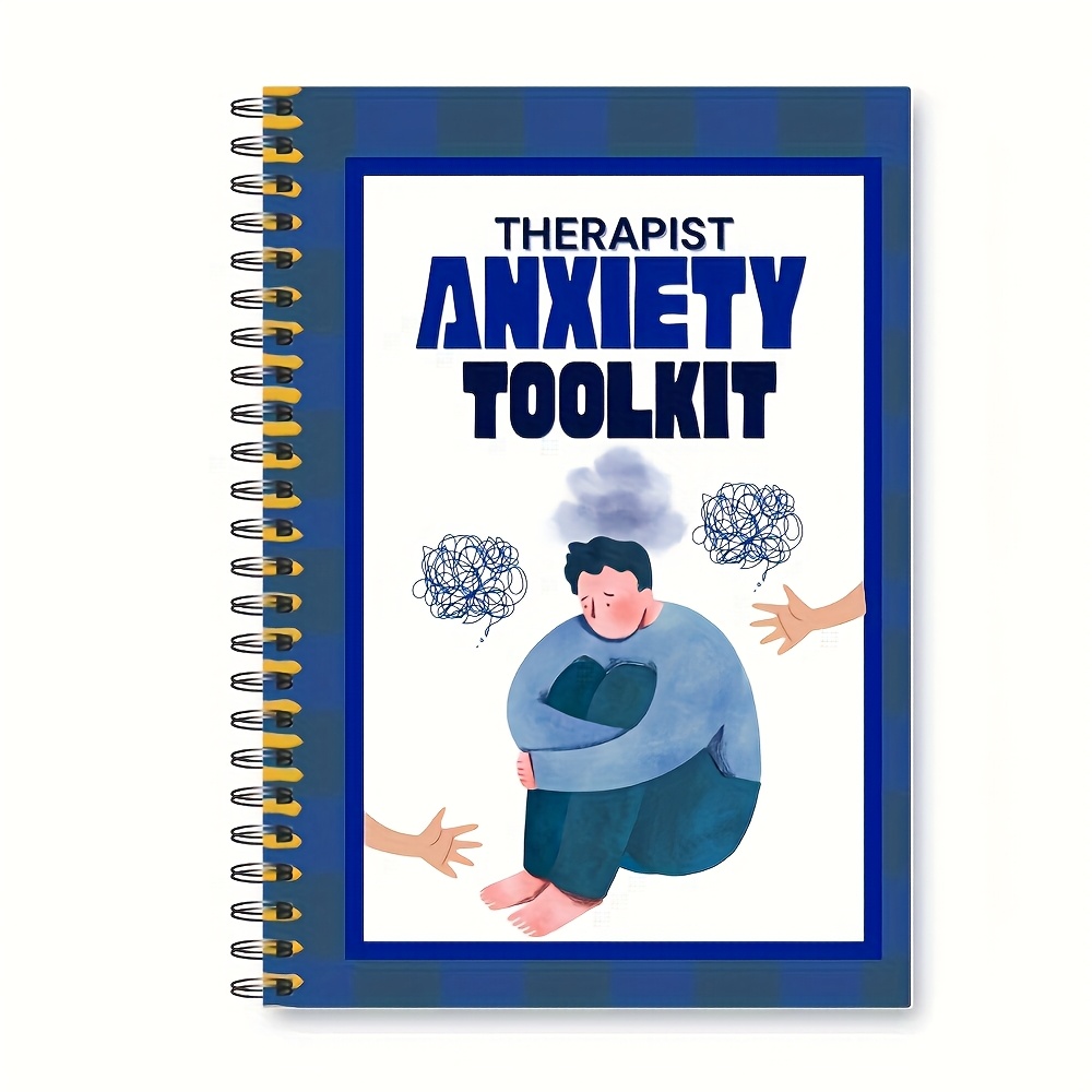 Therapist Anxiety Toolkit Bundle - 50+ Anxiety Relax Worksheets