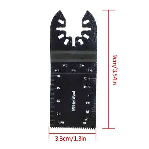 100pieces oscillating saw blades professional universal titanium multitool blades for wood plastics metal 30 90mm