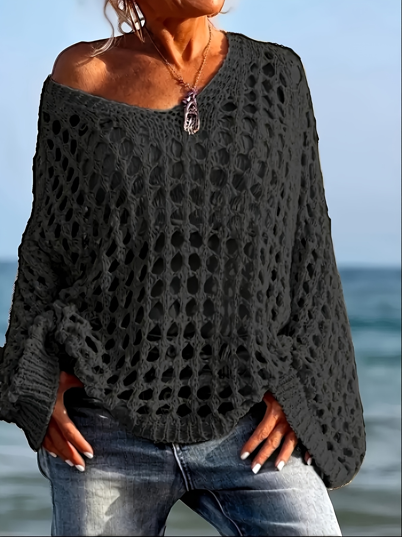 CARCOS Plus Size Camo Henley Shirt For Women - Short Sleeve, Rayon Spandex, Light Grey, Sizes 2XL-5XL