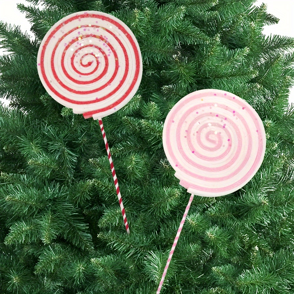

6pcs Decorations, 11- Red & For Christmas Tree , Decor, Christmas , 's Day Decoration - , No Or Battery Needed