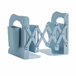 Retractable Book Stand Desktop Organizer Book Storage Rack Student Book ClipOpen in new tab.