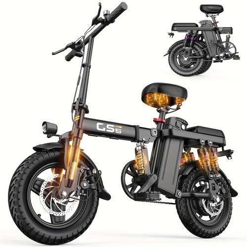 45 mile bike for adults 740w motor 20mph speed 48v 15ah removable recyclable battery 330lb capacity e abs braking system cruise control 14 alloy steel tires design for city commuting travel quality disc brakes urban transportation sturdy frame durable construction daily travelers