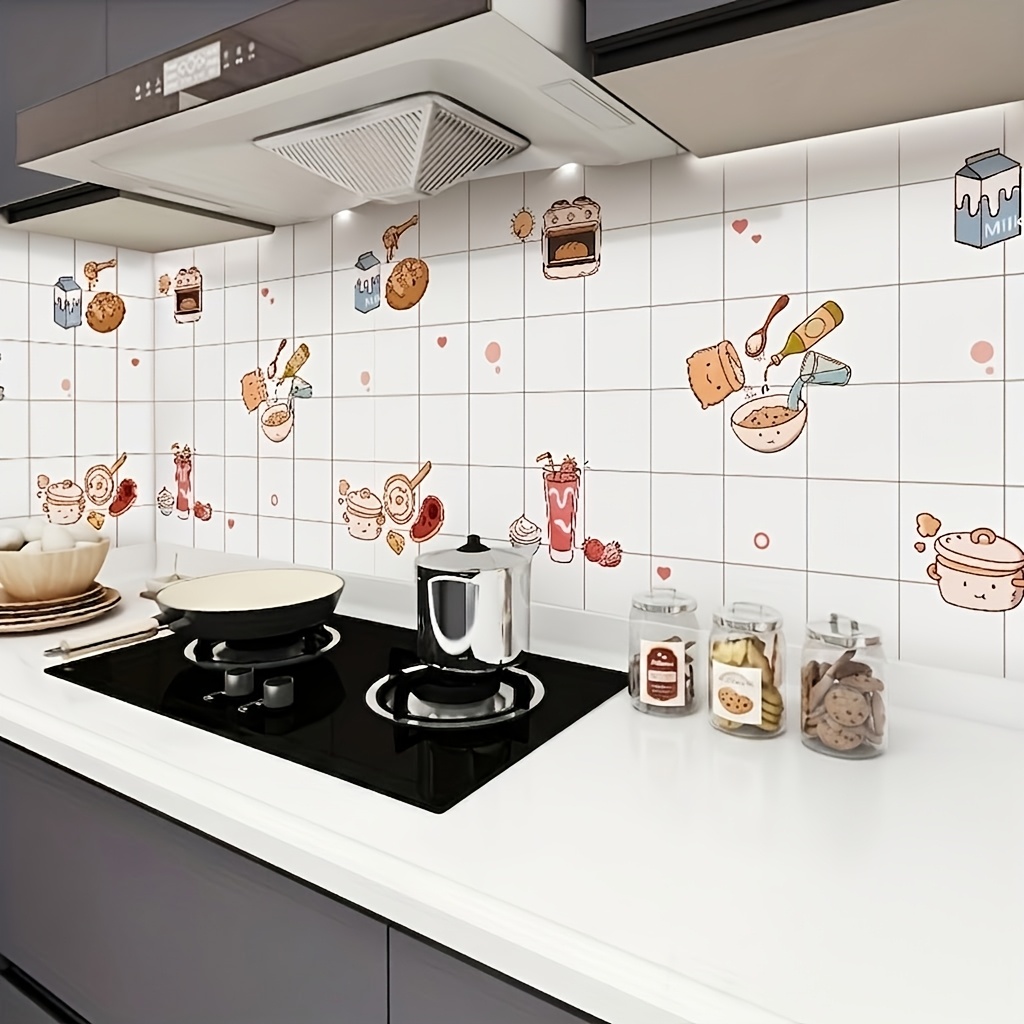 1 Roll, Aluminum Foil Metal Marble Wallpaper, Kitchen Oil-proof Sticker, Heat-resistant Wallpaper, Kitchen Bathroom Wall Decal 23.62x393.7 Inches