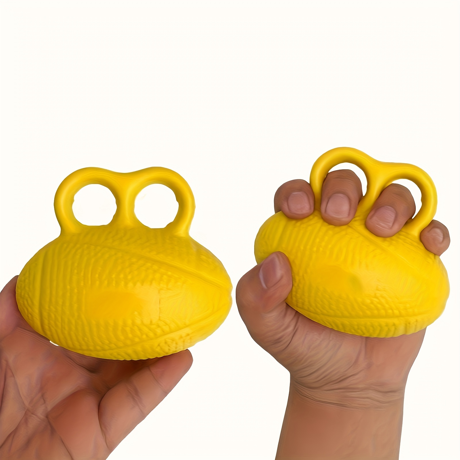 High Elasticity PU Grip Ball, Suitable for Rehabilitation and Finger Strengthening - Egg Shape, Non-toxic Hand Strengthener, Usable in All Four Seasons