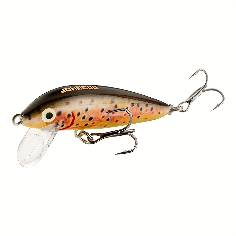 Image of 1pc Johncoo Trout Fishing Lure Sinking Lure 5cm 5g Ultra Light Fishing Bait Printed Lure Ultra Light Fishing Bait Wobbler