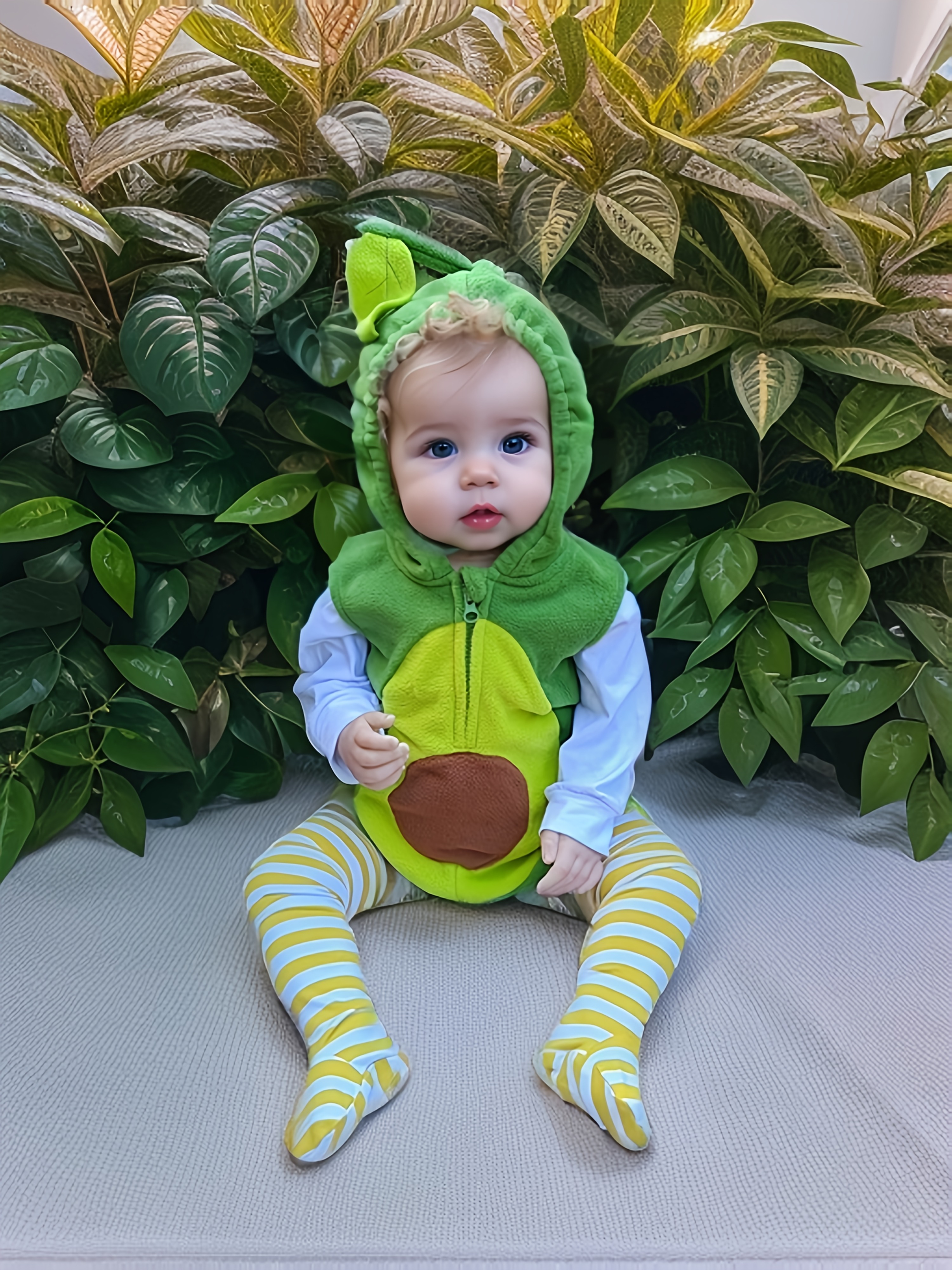 avocado baby outfit sold on Temu Canada