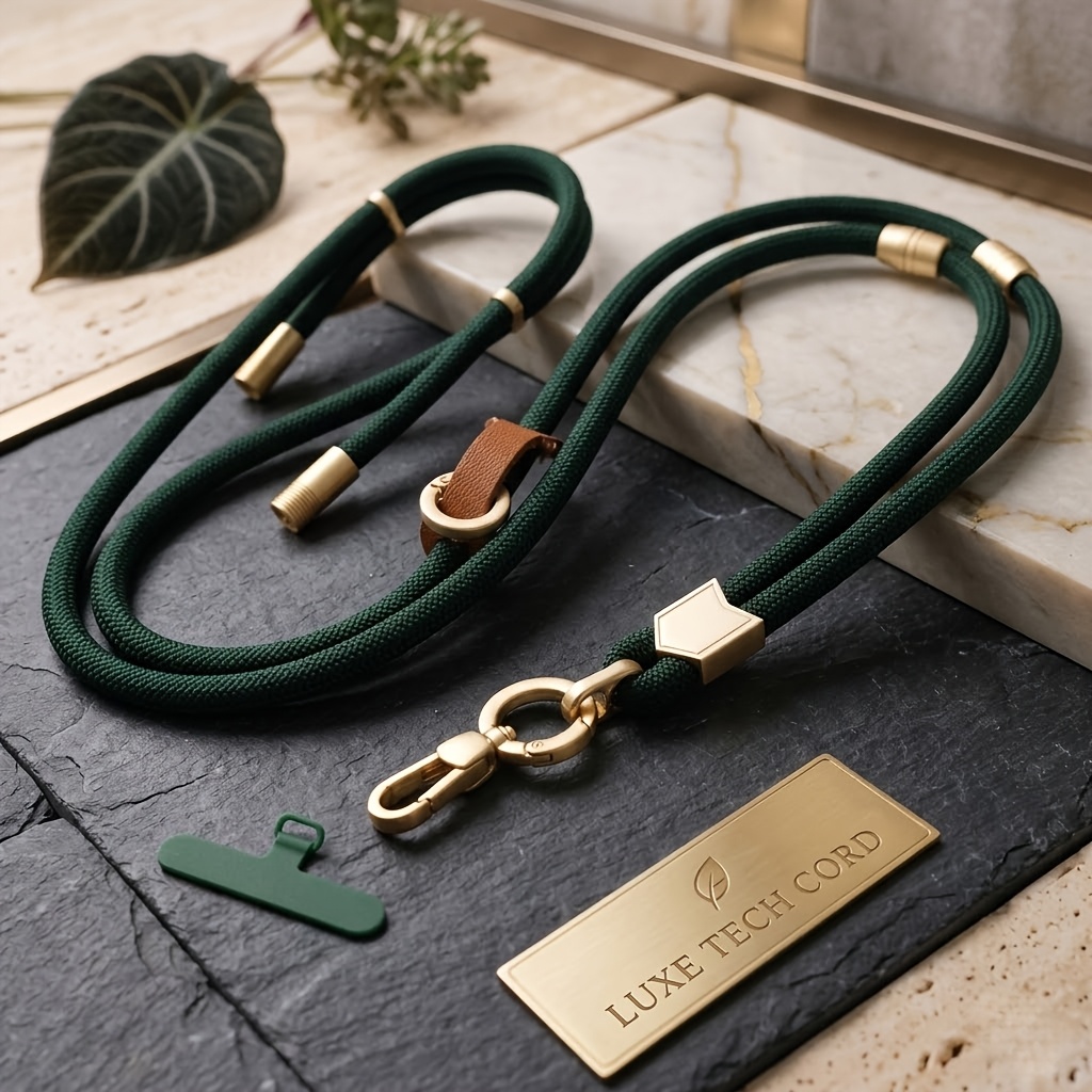 Image of Crossbody Wrist Neck Lanyard Multifunctional Ins Men's And Women's Outdoor Phone Bag Strap Long Rope
