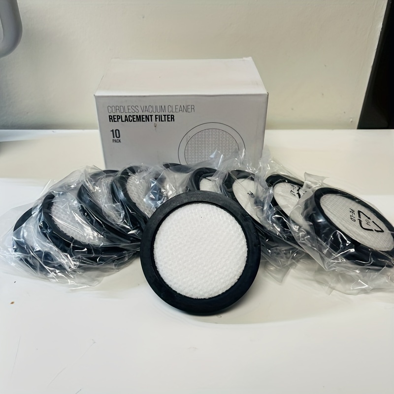 TEMU 10 Pack Washable Filter Assembly For Vacuum Cleaner Filter Replacement