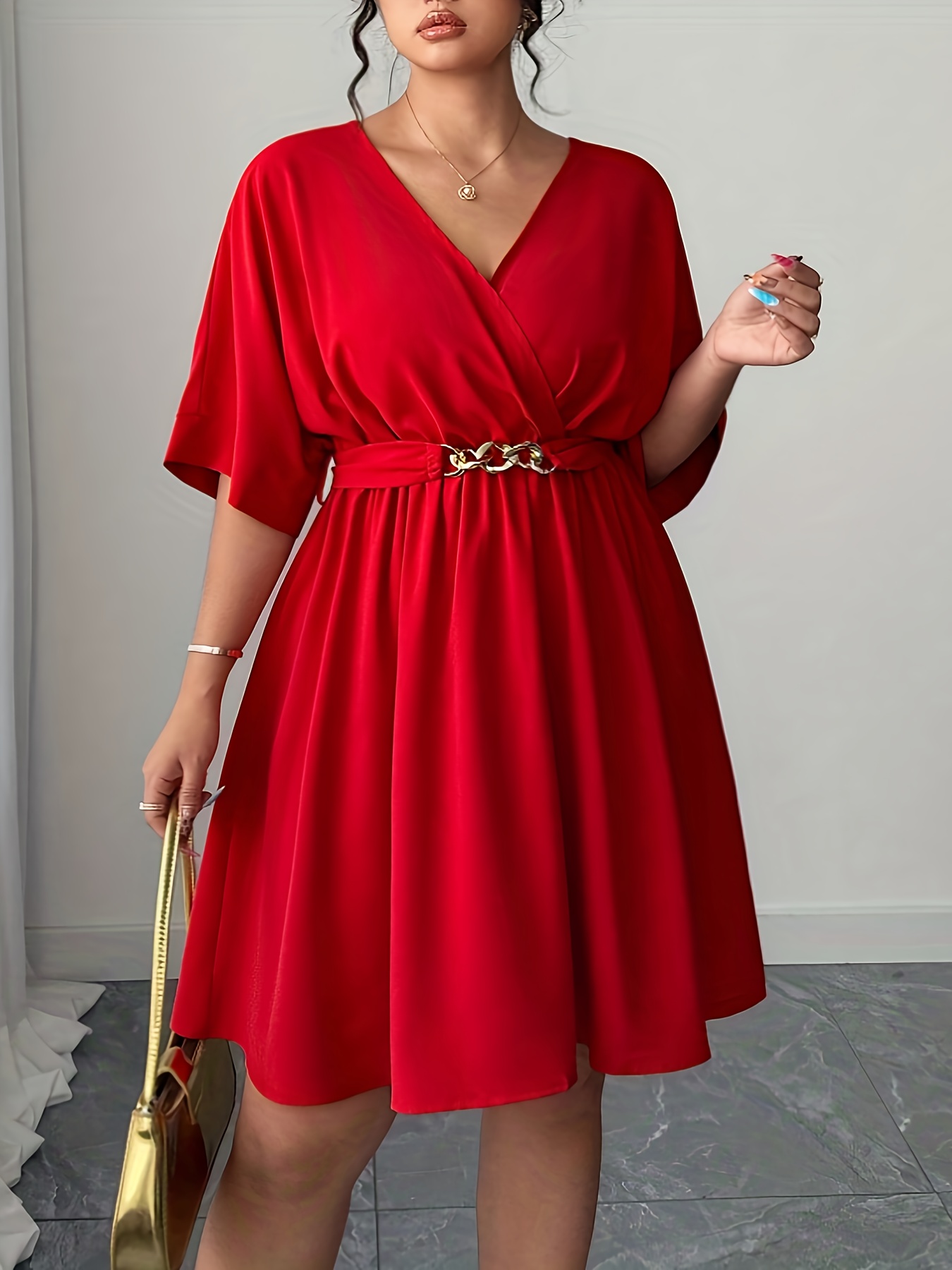 open lace back dress Primavera Couture 14063 Homecoming Plus Size Short Cocktail Sequin Dress main image 1