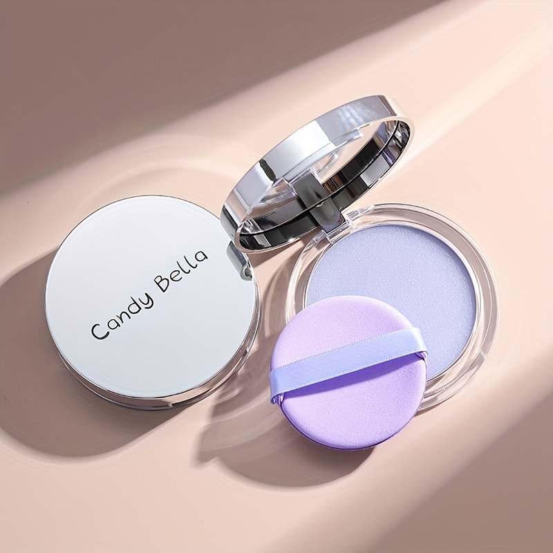 

Setting Powder, Clear Honey Purple Glitter Lifter Gel With Mirror And Applicator, Long-lasting Cosmetic Face Makeup