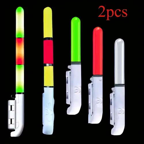 Cañas De Pescar Reusable LED Fishing Rod Tip Light - Battery-Powered ...