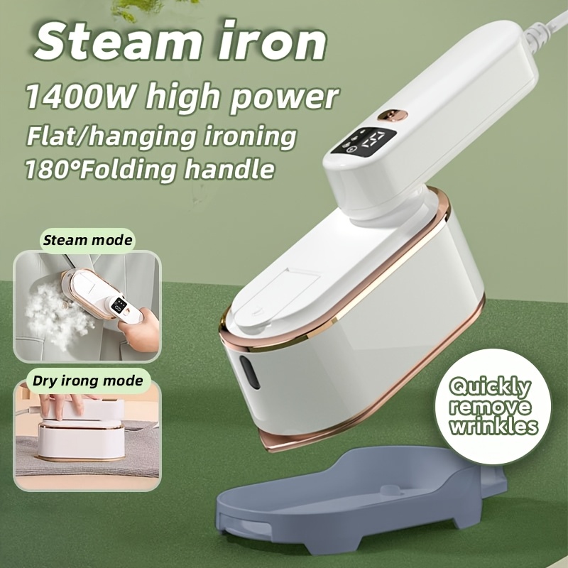 handheld steamer iron quick clothes wrinkle removal powerful