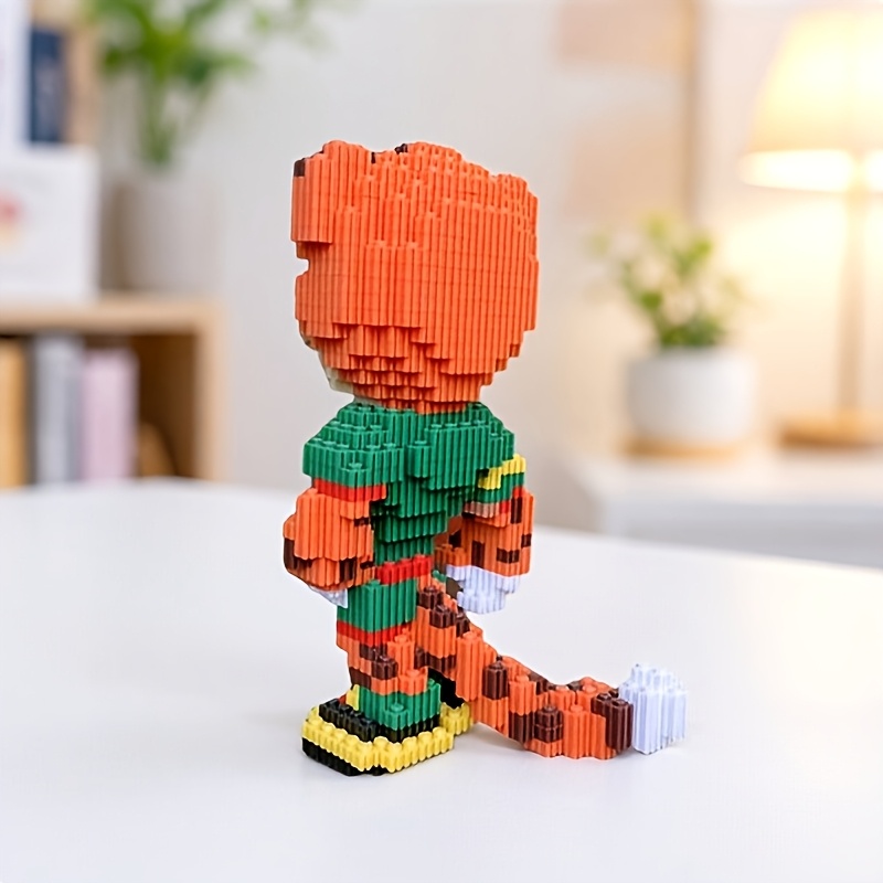 Orc Panther Building Blocks, DIY Assembly Model