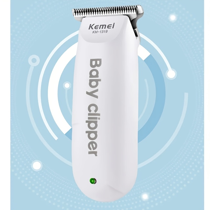 KEMEI Electric Hair Clipper is compact and portable, low noise, gentle shaving, children's family, special sculpting and shearing head artifact, with limiting comb, USB charging, simple operation, easy to shave, mini electric clipper