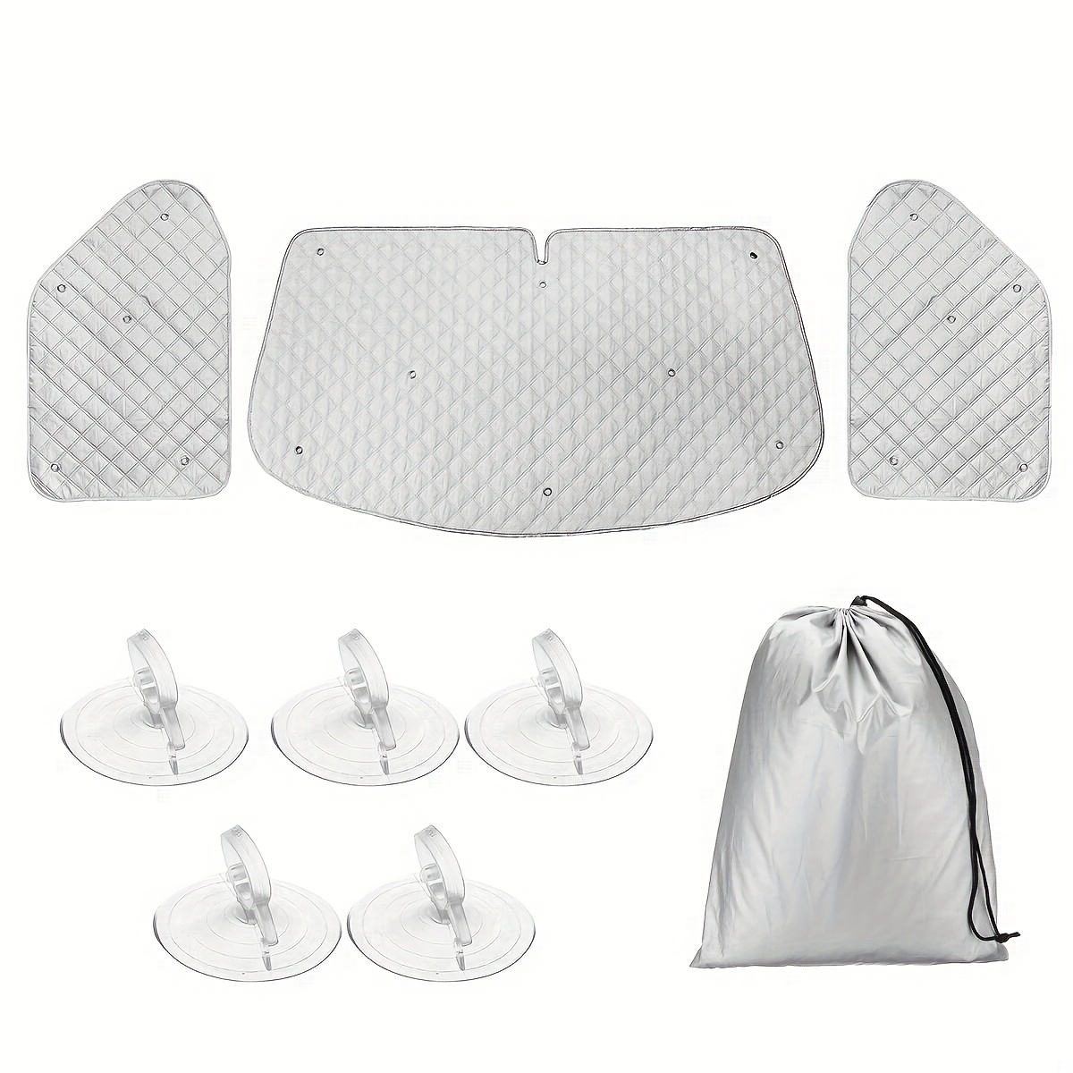 Car Internal Thermal Windshield Cover Blind Lifting Window Sunshade Sun Visor For Vw T4 1990-2003