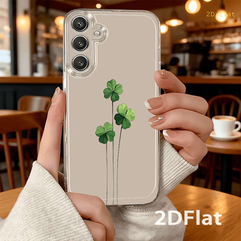 TEMU Phone Case: Leaf Pattern Phone Case, Suitable For Galaxy A02 A03s A04 A05s A06 A13 A14 A15 A16 5g A21s A22 A23 A24 A25 A26 A32 A34 A35 A36 A50