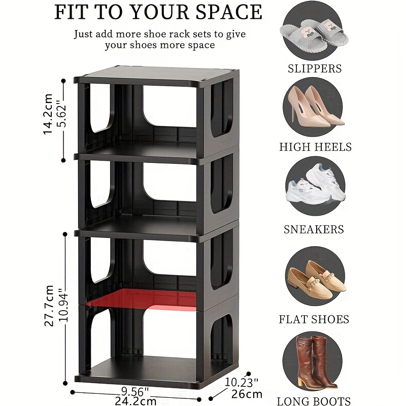 Footwear best sale stand plastic