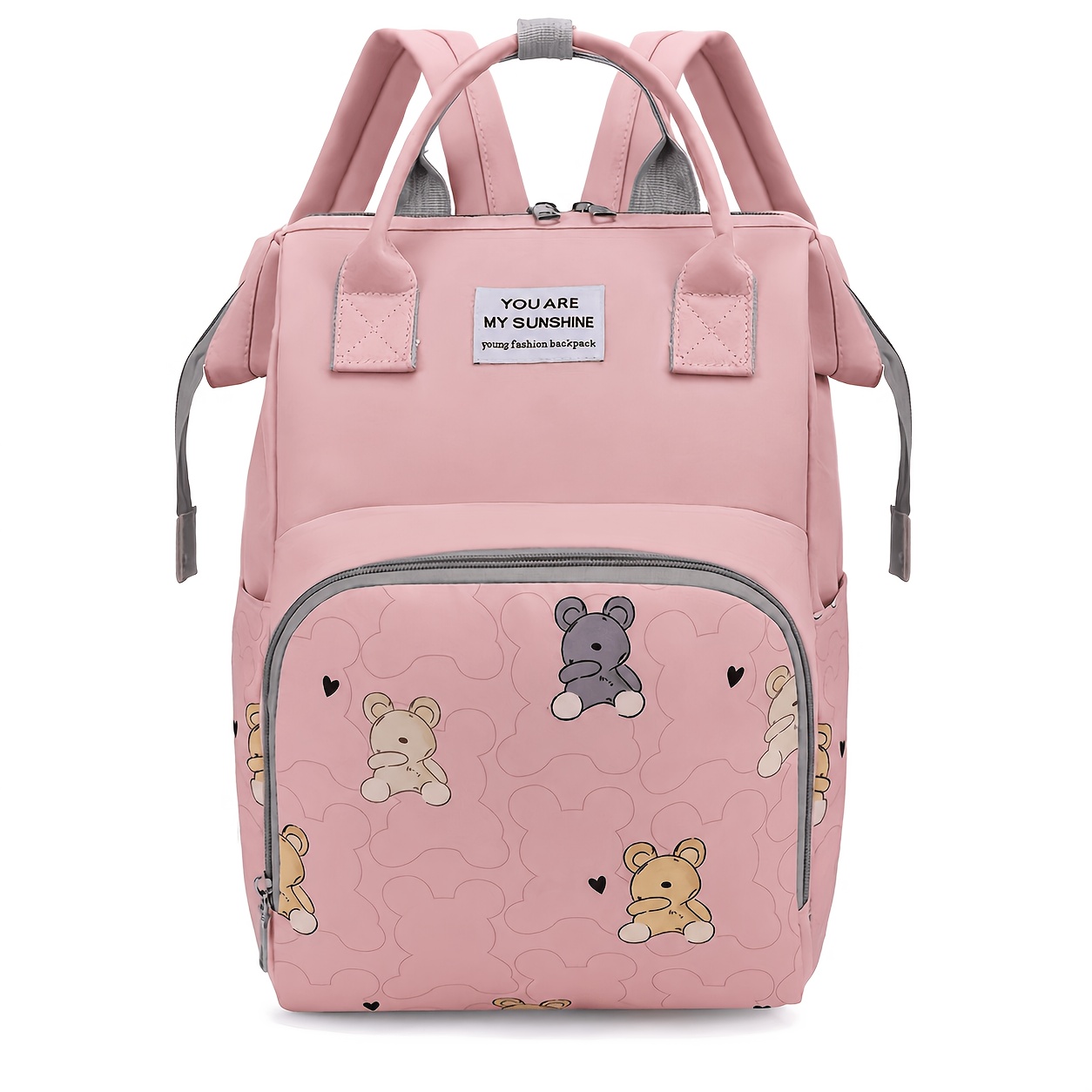 TEMU A Multifunctional Travel Diaper Backpack, Diaper Bag, And Changing Bag For Pregnant Women And, Compatible With Strollers