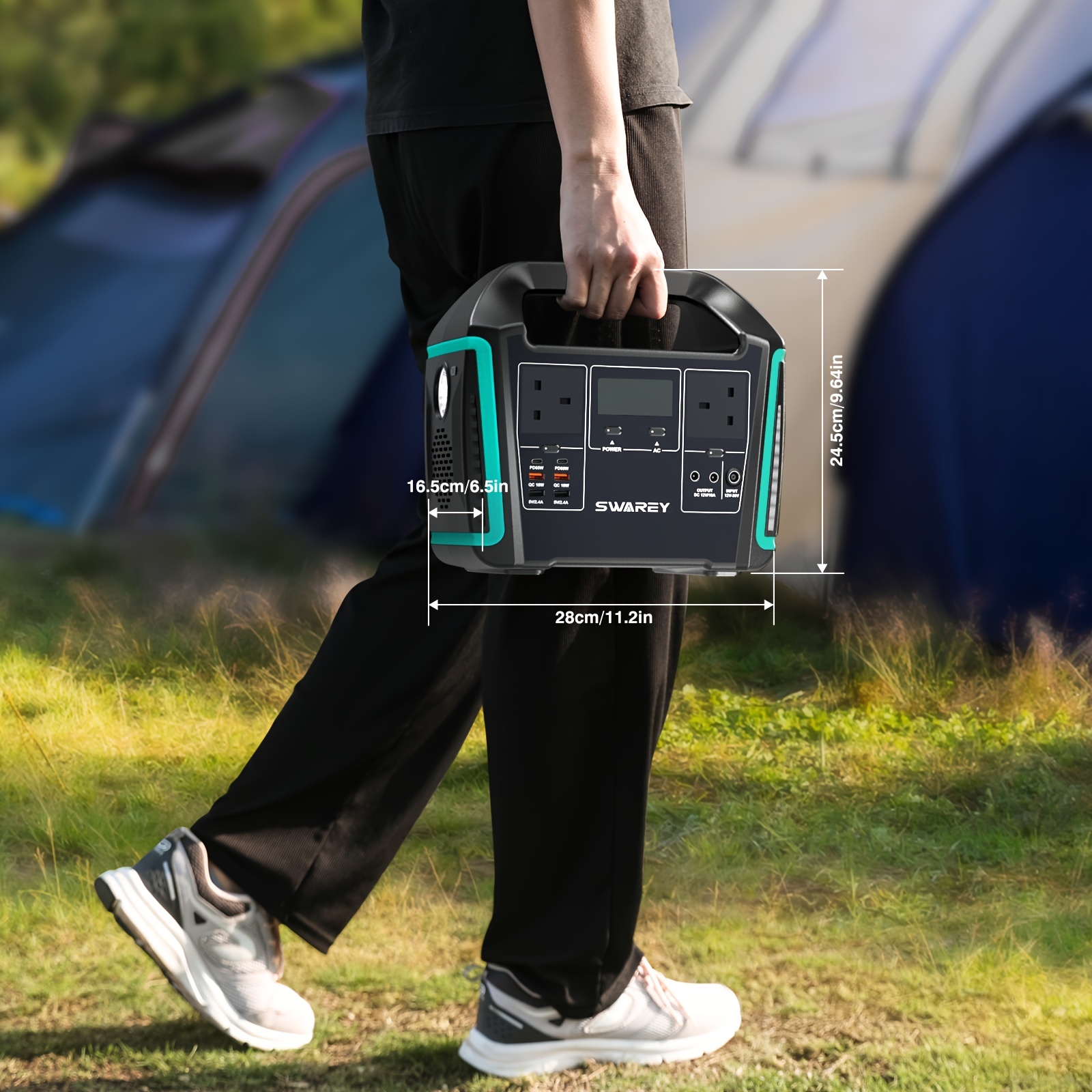 Portable Power Bank Power Station 725 Wh, 1000 W