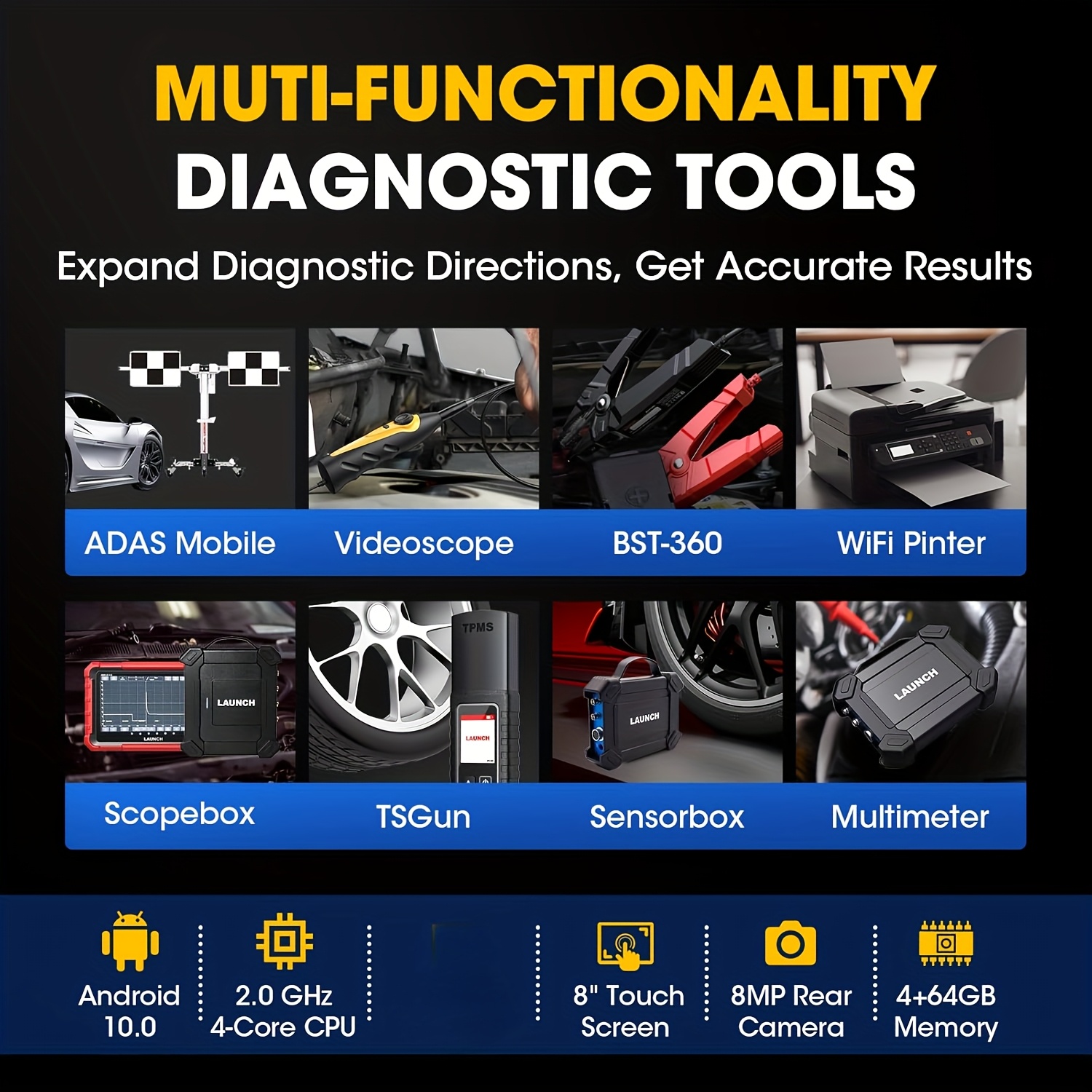 431 pros elite 2025 new bidirectional scan tool 38 services ecu coding all in   system diagnostic scanner support canfd     autoauth v a g guided 2     without battery Product details 7