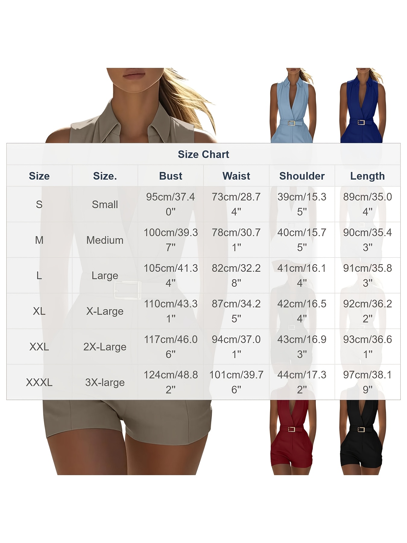 Elegant Romper Colors