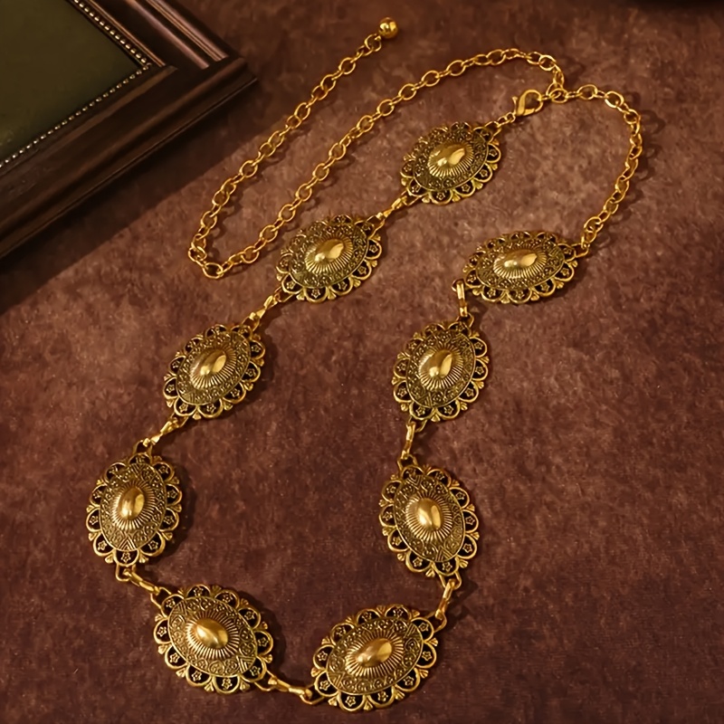 E-shop 1 Stück Damen-Gürtel – Vintage Bohemian-Stil, Passend für Kleider, Partys & Freizeitkleidung, Hochwertiger Dekorativer Gürtel für alle