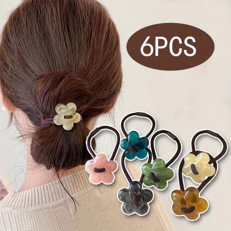 

6pcs Mixed Set, , Accessories For Women, , , Headbands For Ponytails & Buns