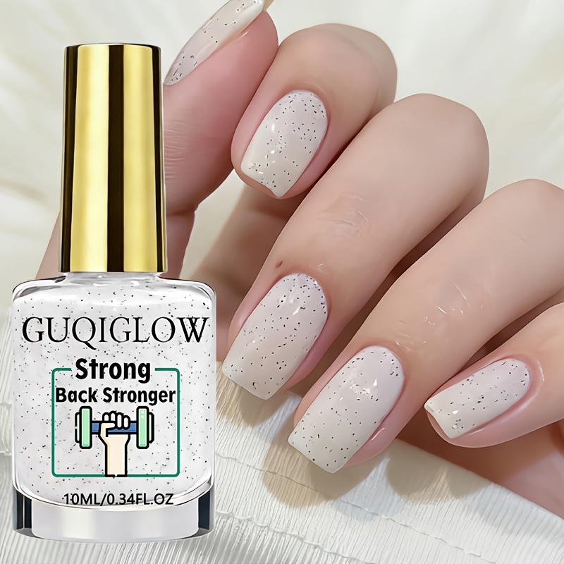 Image of Polish - Natural Quick-dry No-bake, Long-lasting Glossy Nails, Protecting Thin And Soft Nails, Strong Nails, Enhancing Beauty, Suitable For Holiday Gifting, Quick-dry Nail Polish, Fashionable Nail Art