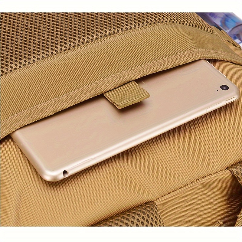 Large Capacity Outdoor Sports Backpack for Men - Durable Oxford Fabric, Adjustable Strap, Zipper Closure, Multiple Compartments with Mesh Pockets, Ideal for Hiking, Travel, and Everyday Use, Travel Gear | Adjustable Strap Backpack | Zippered Backpack