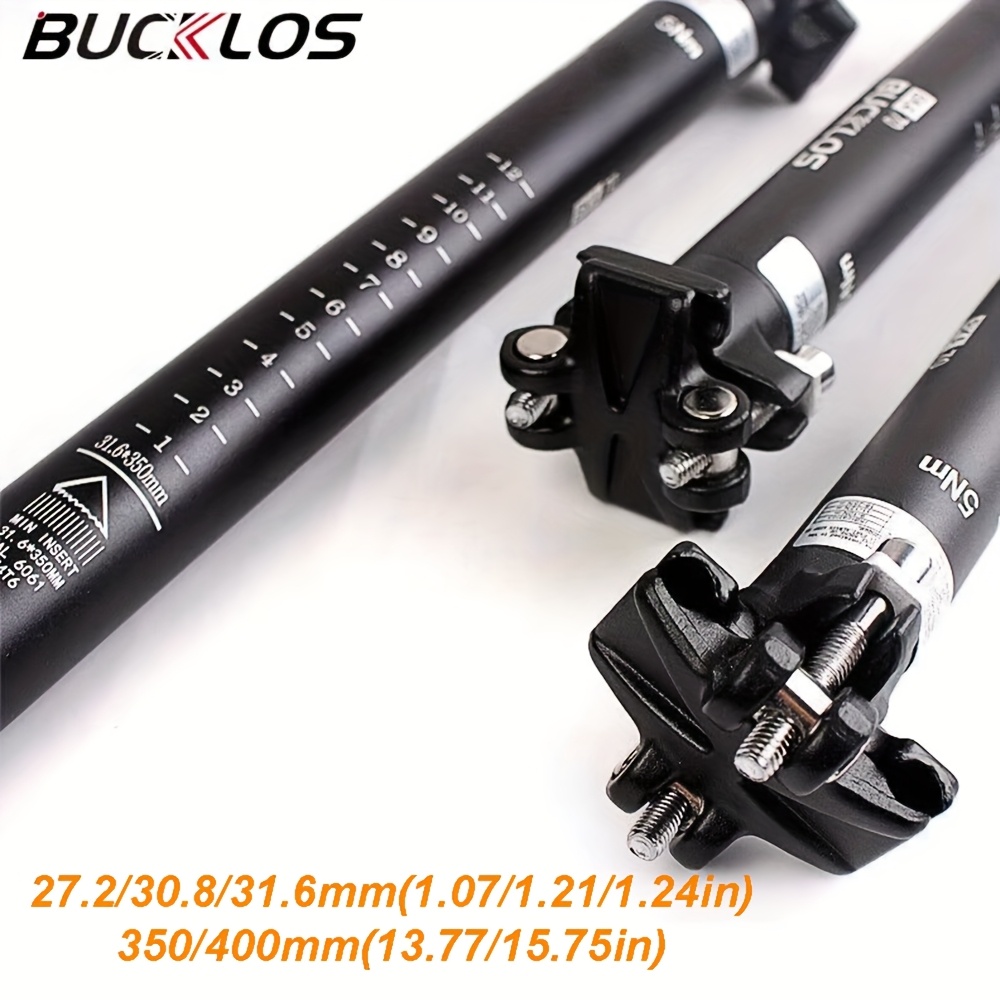 マウンテンバイク シートポスト 31.6*400mm ロードバイク 赤 マウンテンバイク シートポスト 31.6*400mm ロードバイク 赤