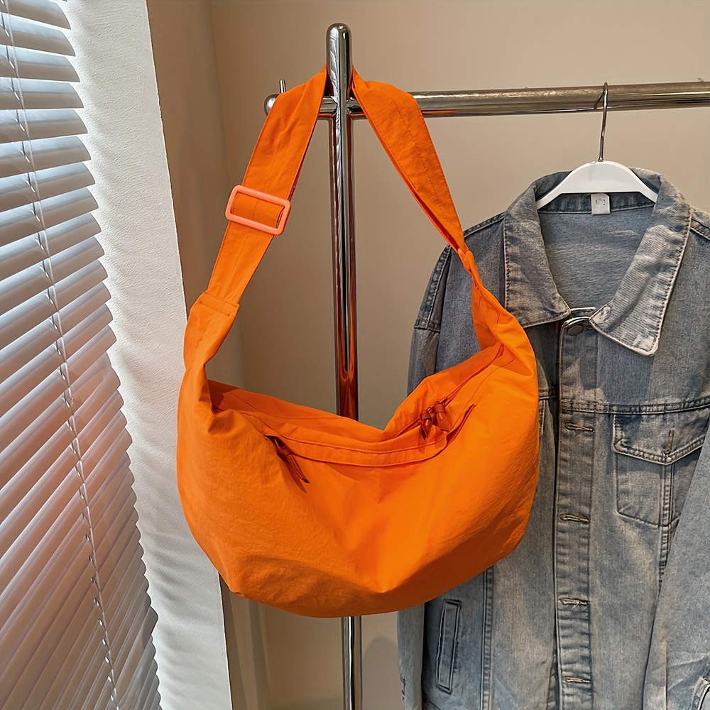 Image of Dumpling Bag Women' Commuter Lazy Style Large Capacity Lightweight Shoulder Bag Casual Korean Version Relaxed Crossbody Bag