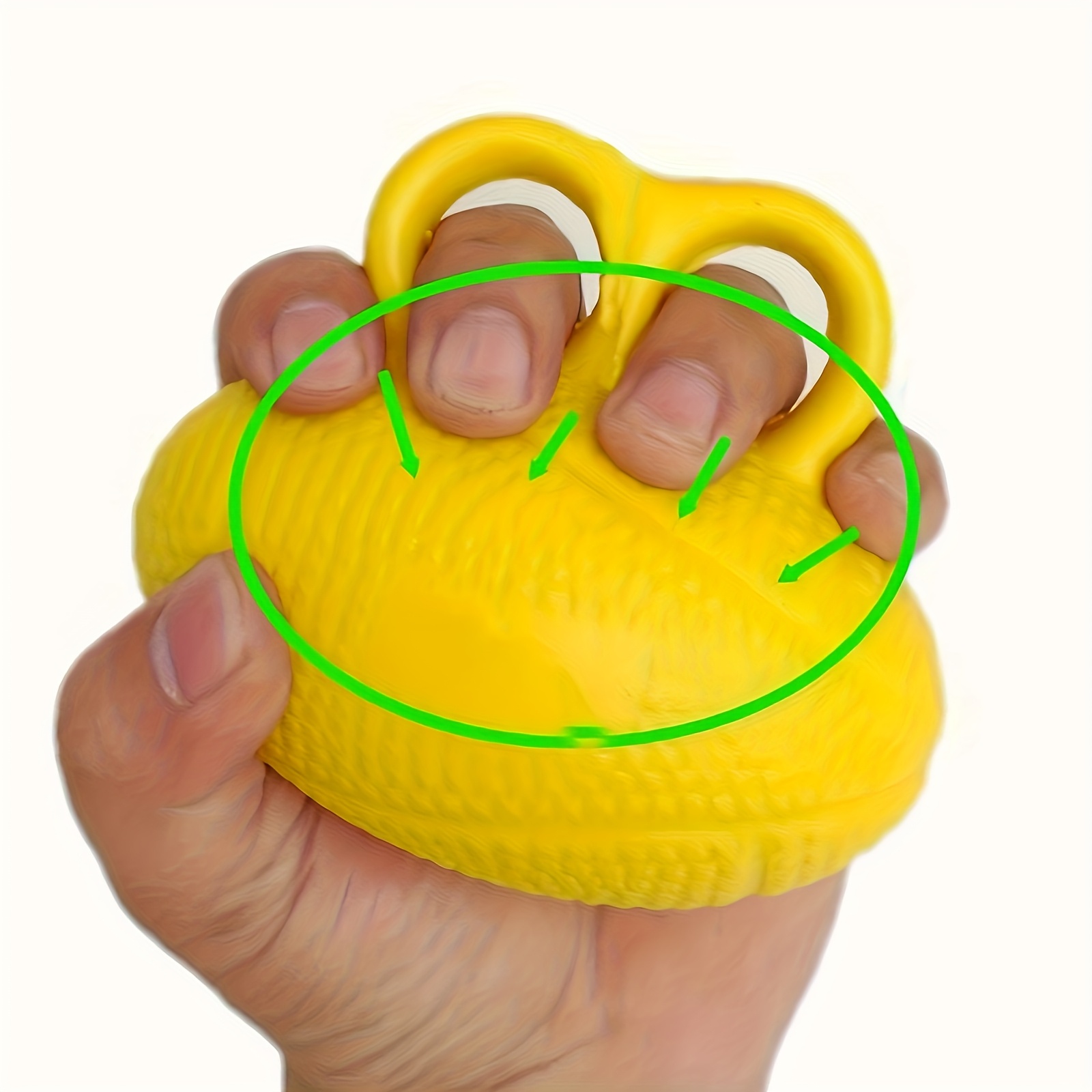 High Elasticity PU Grip Ball, Suitable for Rehabilitation and Finger Strengthening - Egg Shape, Non-toxic Hand Strengthener, Usable in All Four Seasons - Image 7
