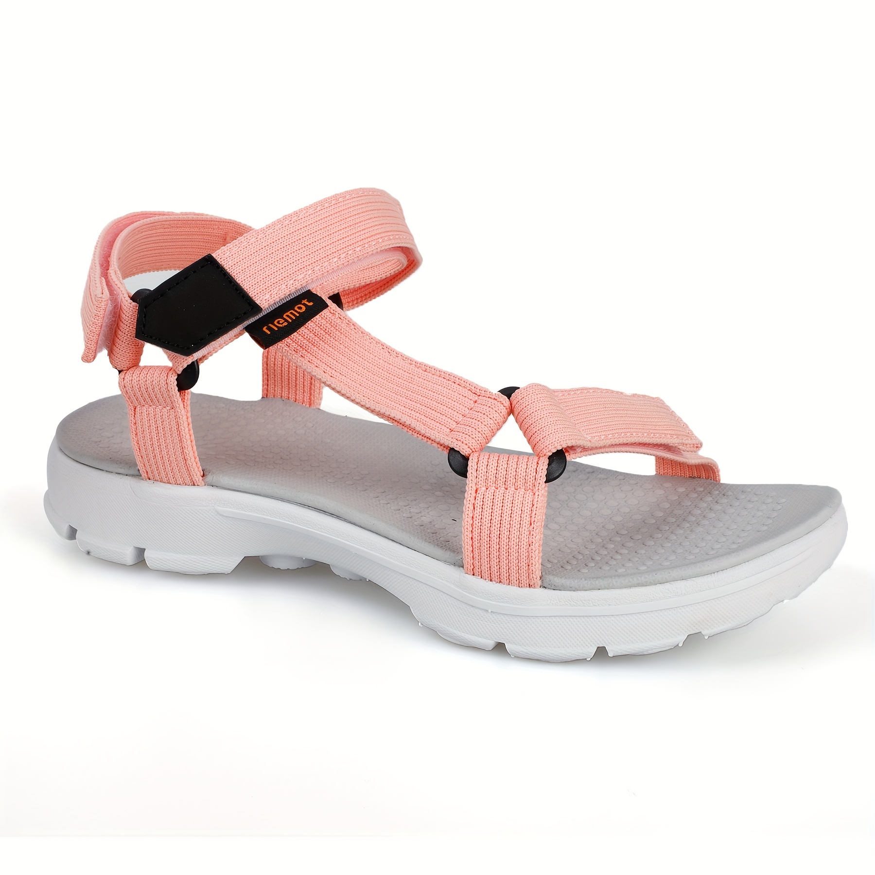 Image of Riemot Hiking Sandals Summer Shoes Adjustable Non-slip Arch Support Sandals Lightweight Open Toe Hiking Sandals, Women Shoes