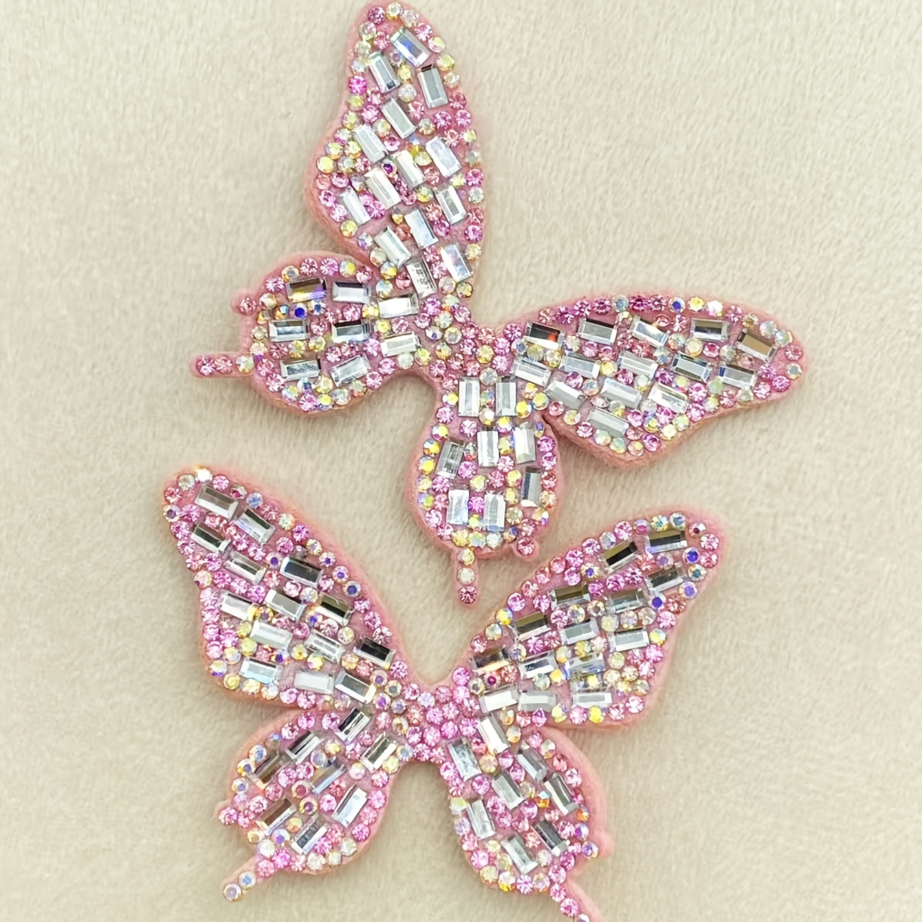 A Pair Of Rhinestone , Shoes, Hats, And Bags Decoration, Hand-sewn Rhinestone