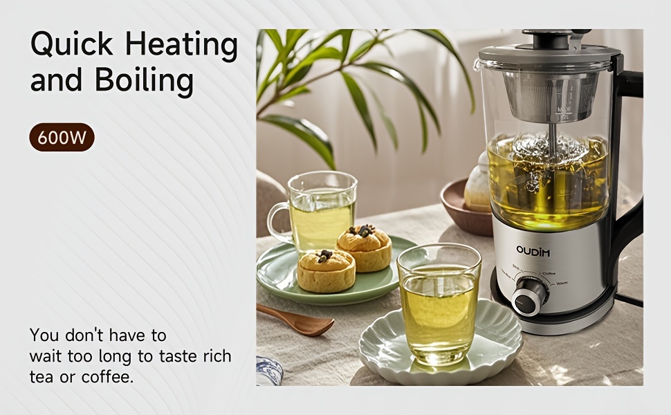 Drip Coffee Maker By Spraying Method, 40.58oz Capacity, 600W Power, BPA-Free, Brewed Tea Pot Coffee Plunger, Glass Stainless Steel Tea And Coffee Brew Kettle, Electric Kettle Tea Pot, Keep Warm, Boil Dry And Safety Protection, Perfect Birthday Gift 27 Drip Coffee Maker By Spraying Method, 40.58oz Capacity, 600W Power, BPA-Free, Brewed Tea Pot Coffee Plunger, Glass Stainless Steel Tea And Coffee Brew Kettle, Electric Kettle Tea Pot, Keep Warm, Boil Dry And Safety Protection, Perfect Birthday Gift