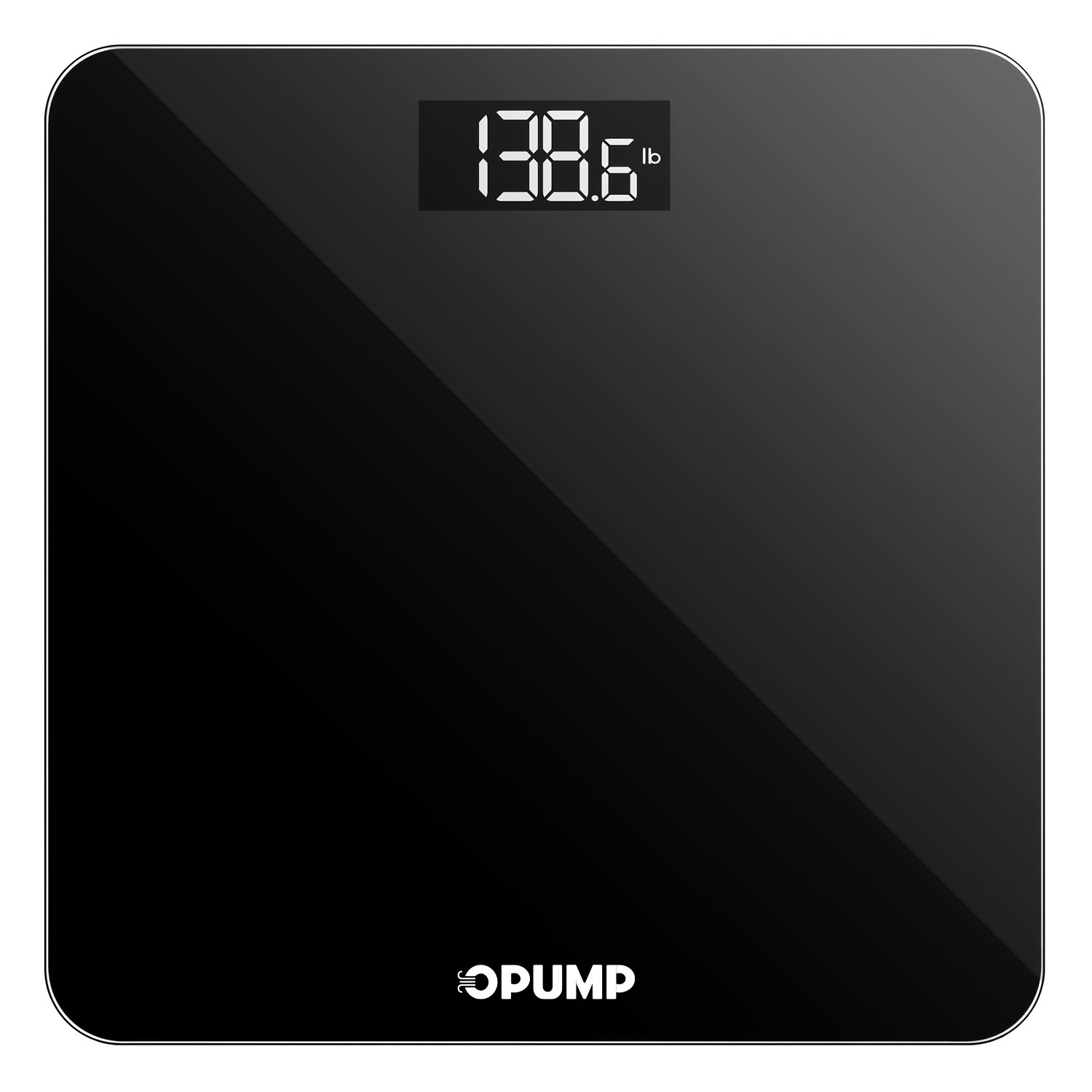 

Opump Bathroom Scale For Body Weight, Digital With Led Display, Weight Scale, Weight Up To 400 Lb/180kg, , Valentines Day Gift Bathroom Scale