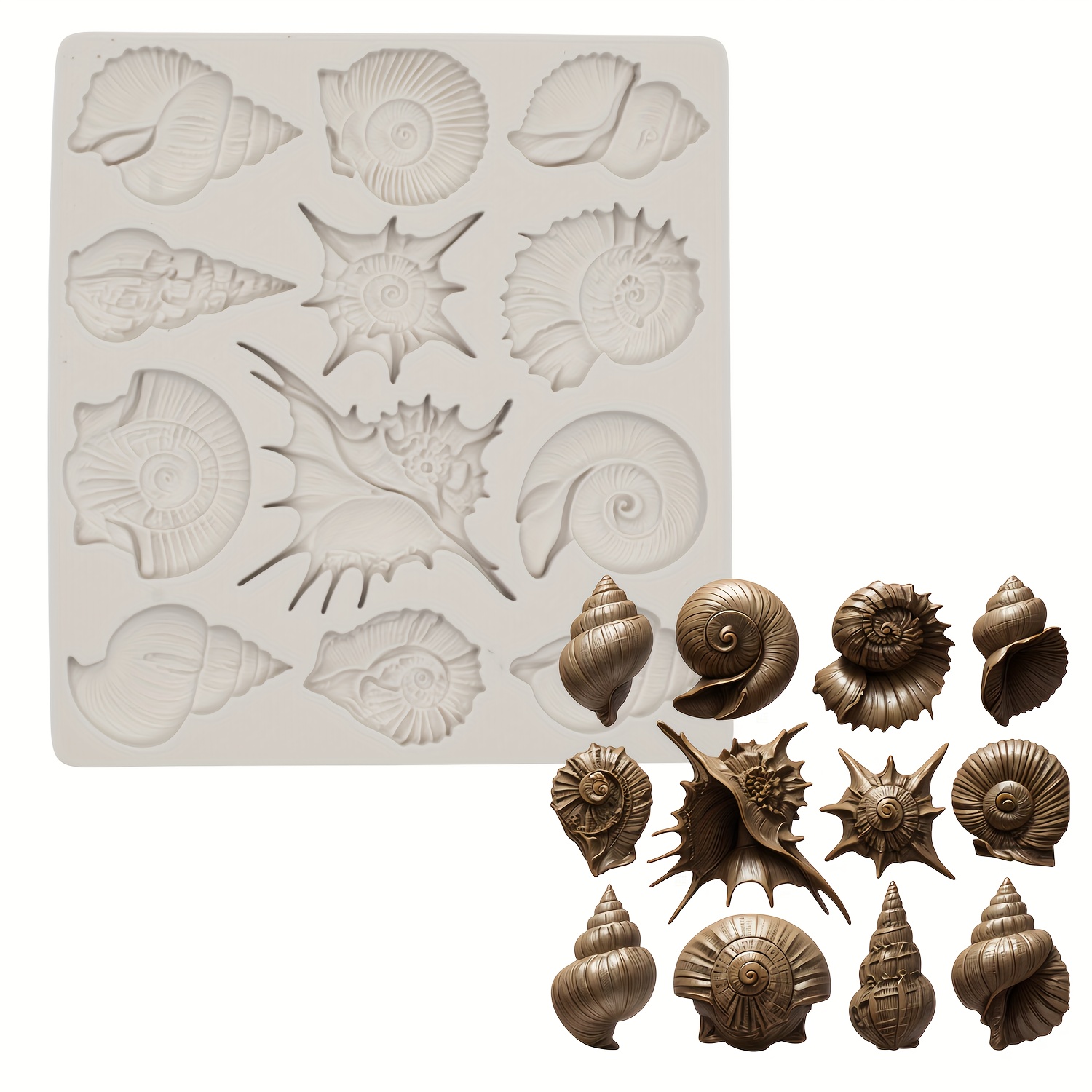 E-shop Silikonform Spitze Silikonform Lebkuchen Weihnachtsdekoration Zubehör Backen Form Silikonharz, Gips, Tonform