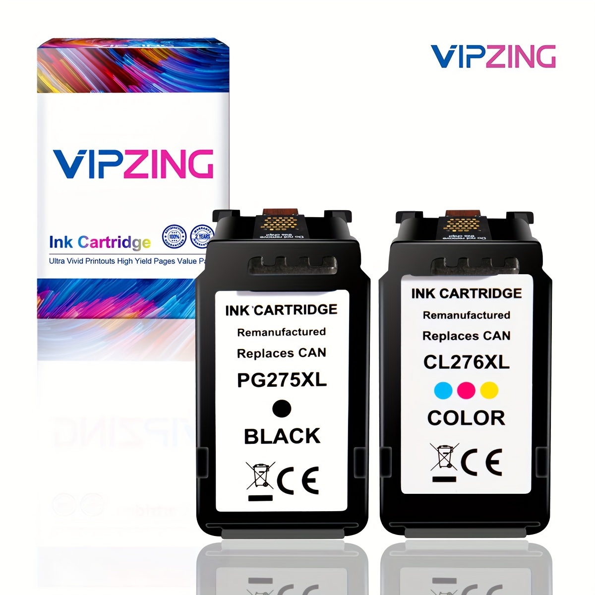 

Pg-275xl/cl-276xl For Ink 275 And 276 Pg-275xl Cl-276xl For 275 And 276 Ink Cartridges For Ts3500 Tr4720 Tr4700 Tr4722 Ts3720 Printer