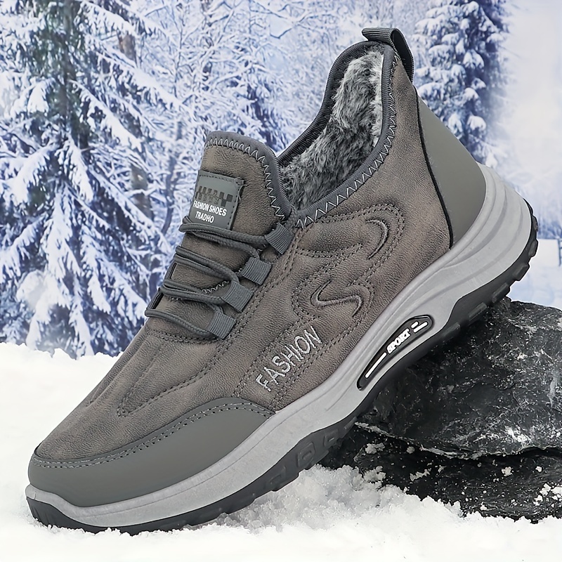 mens winter snow sports shoes plush lined Temu Switzerland