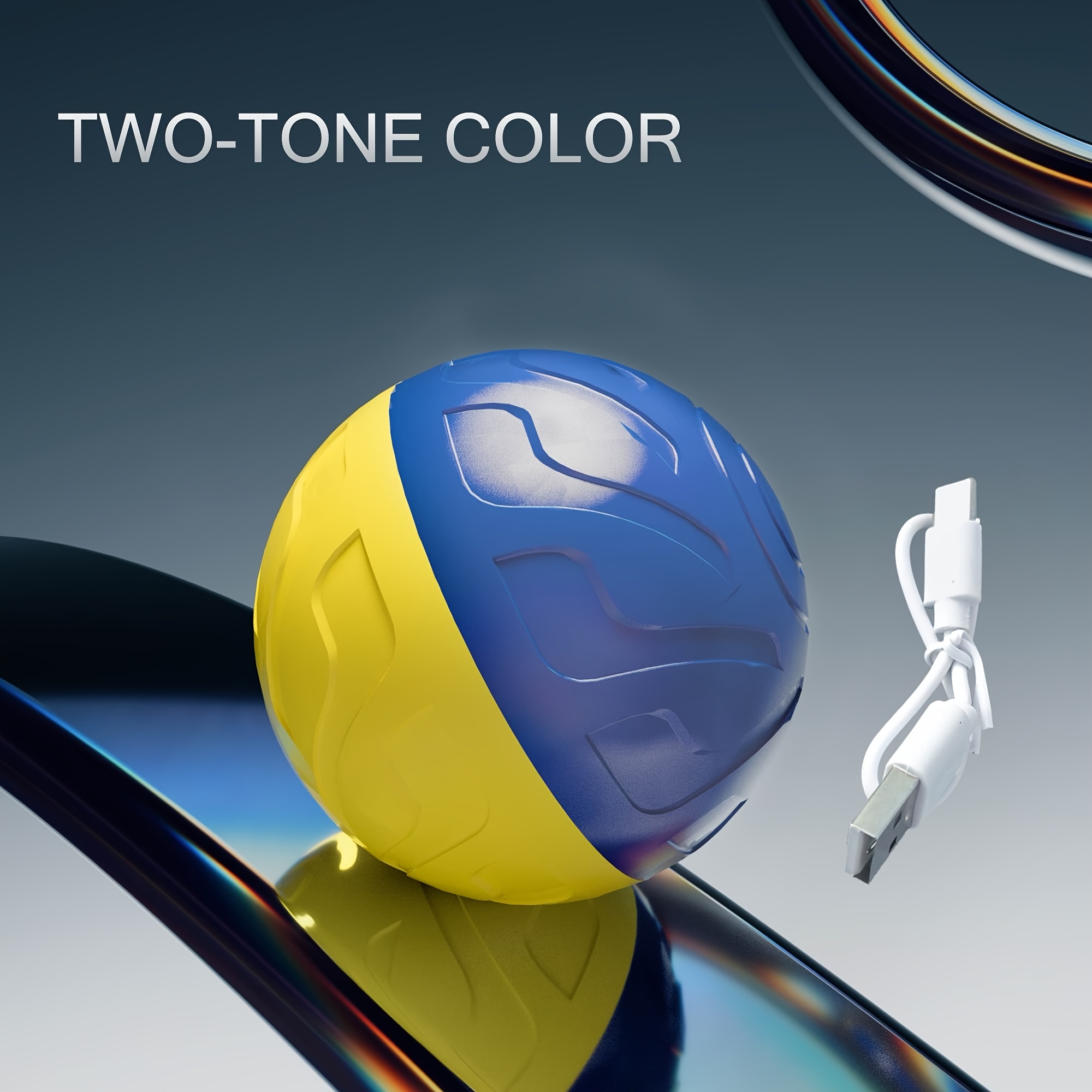 Smart Electric Ball for Dogs with Dynamic Lights