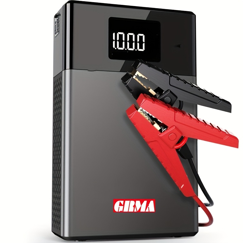 TEMU A3 Starter Featuring An Air Compressor, A Portable Car Battery Booster Suitable For 9.0 Gas Or 6.5 Liter Engines, And A 12v Lithium Battery Jump Box With Of 10000, 28000, Or 39800mah