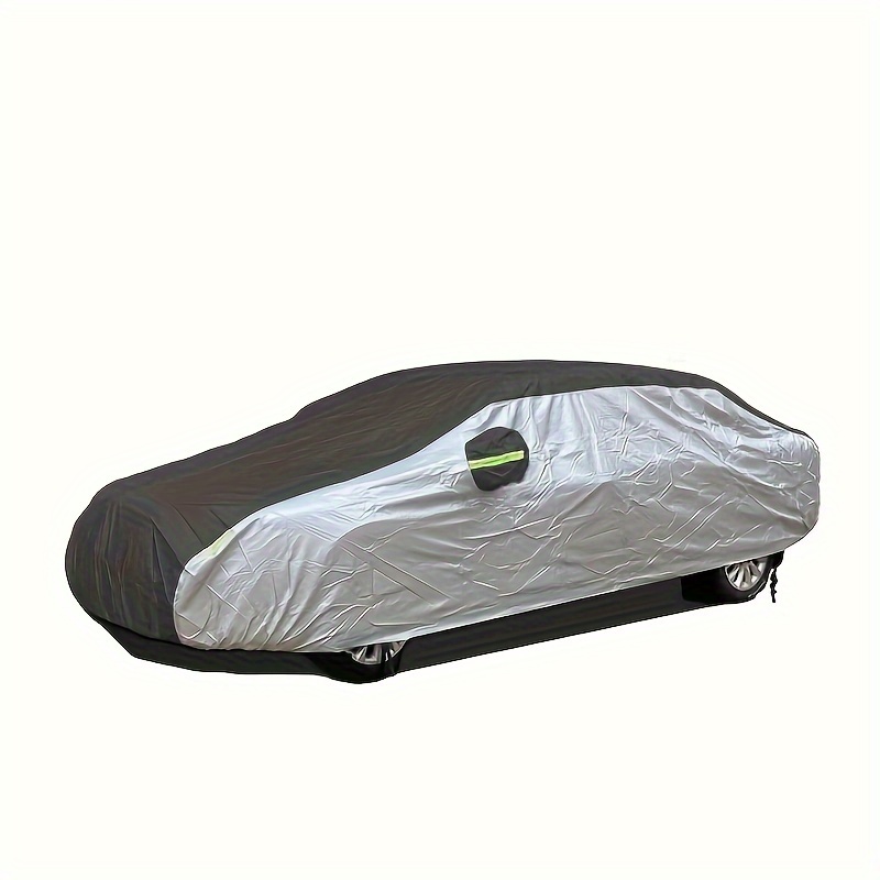 

Car Cover Exterior 2 Tone Cover, Sunshade Dust Protection, With Reflective Strip For Hatchback Sedan, Suv And Pickup