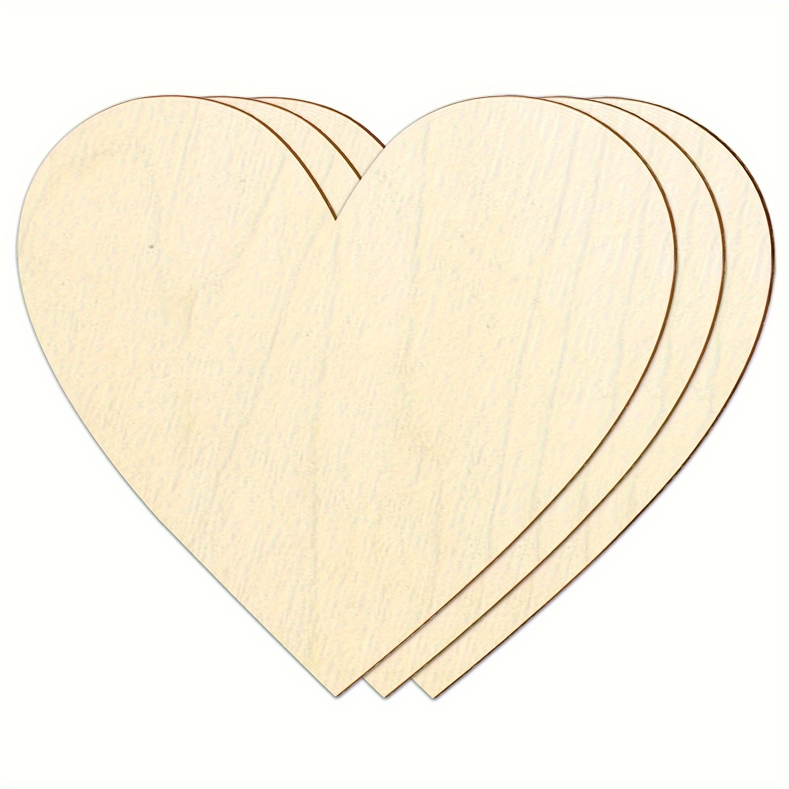 

Large Heart-shaped - Diy Supplies, Wood Slices