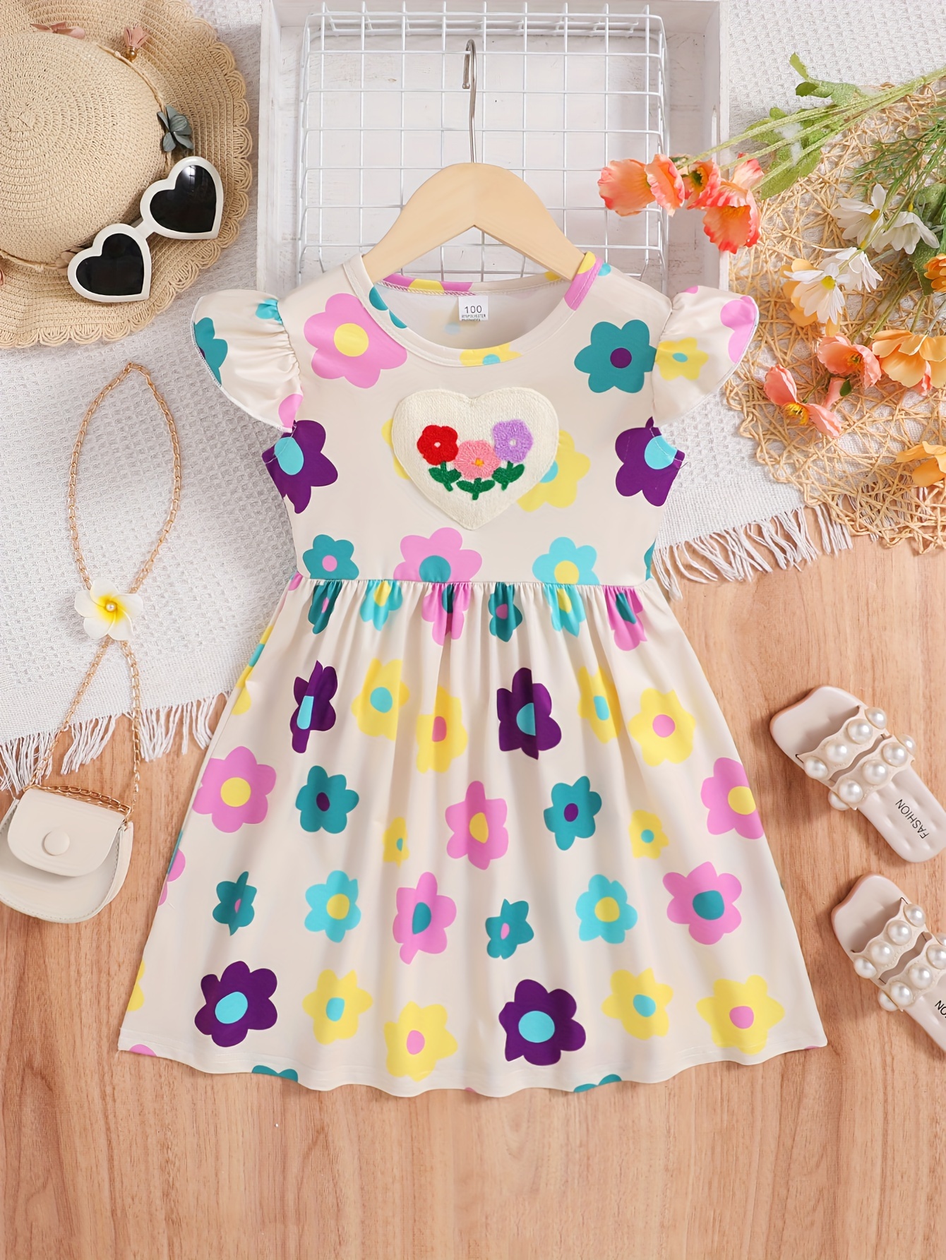 The Little Floral Dress - Polar Bear Style