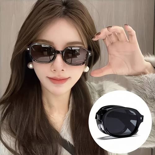1pc retro folding glasses lightweight eyewear with folding mechanism modern like frames for women men everyday formal events portable fashion glasses for parties office durable